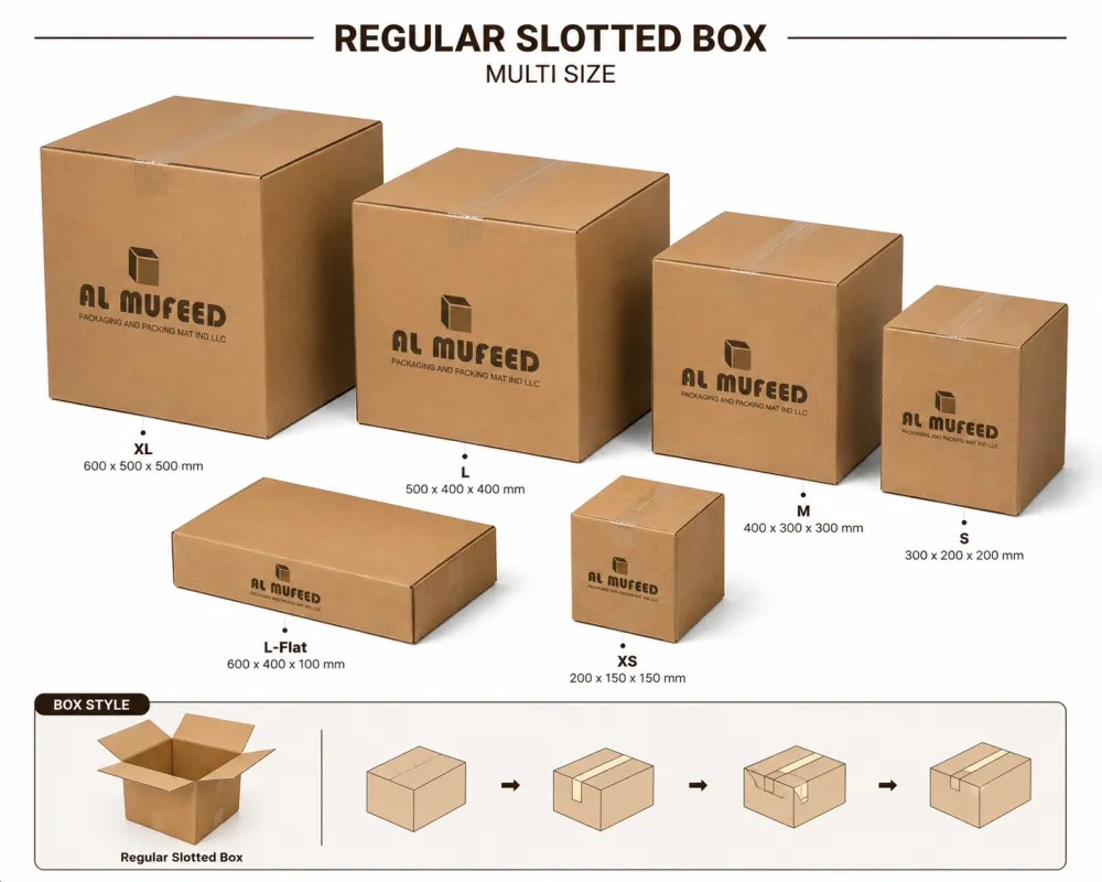 Regular Slotted Box