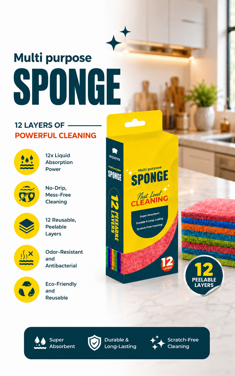WiperEx 12-Layer Sponge Banner